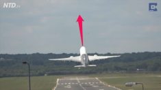 Airbus A350 아찔한 곡예비행 “수직 이륙”