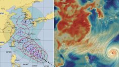 美日 “25호 태풍 콩레이, 한반도로 간다”