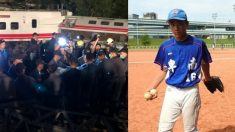 한국서 귀국하자마자 열차 사고 당한 대만 청소년 야구선수