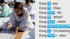 한국어 배우는 외국인들이 정리한 한국인의 난해한 ‘응(Eung)’ 사용법