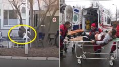 우크라이나 의료진은 병원에 실려 온 부상당한 러시아 군인을 받아줬다 (영상)
