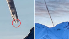 “UFO 같은데…” 알래스카 하늘에 나타난 수상한 구름기둥에 술렁
