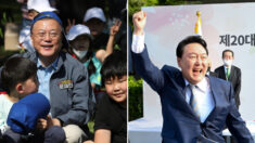 “역대 최고” 문재인 대통령 임기 마지막 지지율 45%