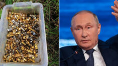 러시아군 고문실에서 발견된 우크라이나인들의 금니