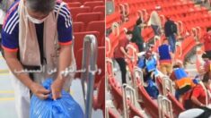 ‘월드컵 개막전’ 관중석에 끝까지 남아 쓰레기 싹 치우고 떠난 일본 관중들