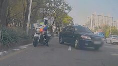 “암 수술한 부위가”…꽉 막힌 출근길 뚫고 응급환자 에스코트한 경찰