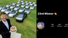 구독자 2억명 유튜버의 테슬라 선물 이벤트…한국인 당첨 ‘화제’